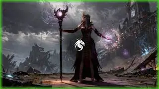 Dark Witch - Lowpoly  -  Video Preview  -  FAB  [Epic games]  [UE5]