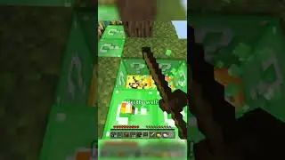 Minecraft But It’s Lucky Skyblock! #minecraft #shorts