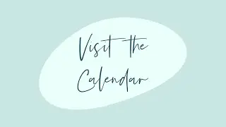 Calendar Tour Quilt Community