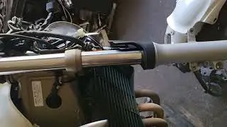 Motokuźnia prostowanie lag yamaha  xj6n