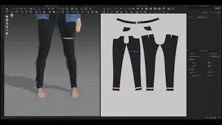 Marvelous Designer 8 + Keyshot 8 (Pants, Top and Shirt Timelapse)