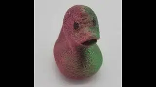 Timelapse of 3D printing a Duck