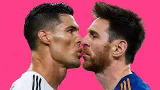 Ronaldo with messi
