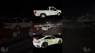 PORSCHE TURBO S vs F-150 SC #arrancones #racing #turbo #dragracing #supercharged