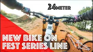 CRASH ON BIGGEST JUMPS OF MY LIFE | NEW BIKE | SANDRO SCHMID