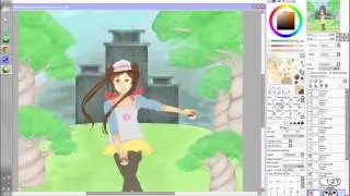 Black and White 2 Speedpaint 【Paint Tool Sai】