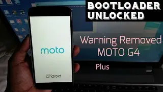How To Remove Unlocked Boot Loader Warning on Moto G4 Plus | Few Custom Boot Logo