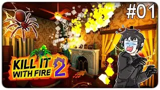 ELIMINIAMO ORDE DI RAGNI ALIENI NEL MULTIVERSO | Kill it with Fire 2 - ep.01