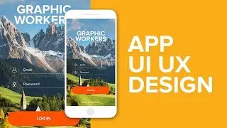 UI UX Design Tutorial | Sign In Screen | App Design Tutorial | Photoshop 2019