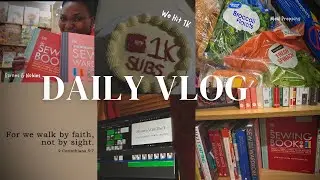 Day In The Life Realistic| We Hit 1k!!!!!| 2024 Mini Reset| Meal Prep & Planning