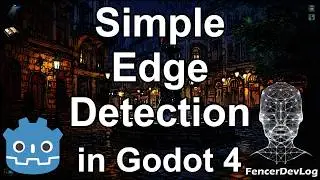 Godot 4: One line edge shader (tutorial)