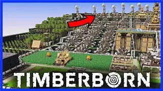 OPTIMIZING Work Flows and INCREASING Well-Being! - Timberborn Hard Mode
