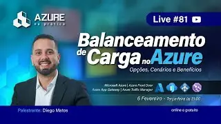 Live #81: Balanceamento de carga no Azure - opções, cenários e benefícios...