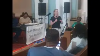Bike lines on South Dakota Avenue opposed by North Michigan Park residents with @Brookland #DC