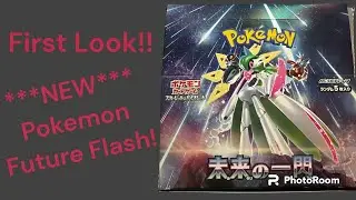 ***NEW*** Japanese Pokemon Future Flash Booster box opening!!