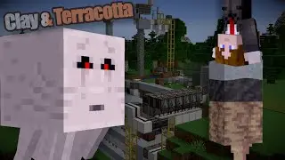 AFK Clay Farming using a Ghast - Nikushin Plays Minecraft #16