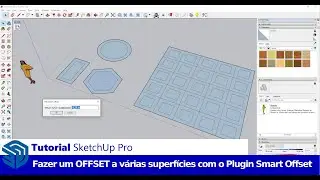 Tutorial SketchUp Pro: Como Fazer Vários OFFSETs ao Mesmo Tempo com o Plugin Gratuito Smart Offset