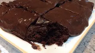 Moist Zucchini Brownie || Super Soft and Moist