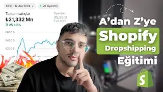 A’dan Z’ye Shopify Dropshipping Eğitimi (Yeni Başlayanlar İçin)