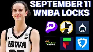 (41-6 RUN!🔥) WNBA PRIZEPICKS |WEDNESDAY| 09/11/2024 |6 BEST WNBA PICKS| 