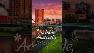 Adelaide, Australia Most Beautiful City #shorts #youtubeshorts