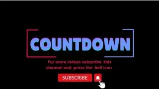 Neon Lights And Electric Countdown