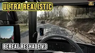 ETS2 Has Reached a NEW GRAPHICS LEVEL 🤯 | BeReal ReShade V4 PNG 1.15 (8K)