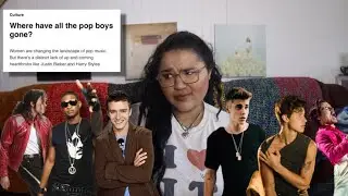 where are all the pop boys, you ask?