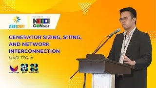 Generator Sizing, Siting, and Network Interconnection | Luigi Teola | ASTICON & NEECECON 2024