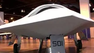 Stealth X-47B  Navy UCAS Unmanned Combat Air System carrier operation-able. AUVSI 2010  -7