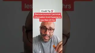 how to remove incorrect personal information from Experian