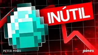 Por que o diamante tá ficando inútil no Minecraft?