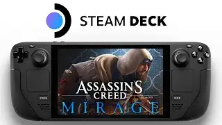 Assassin's Creed Mirage Steam Deck | SteamOS 3.5 | FSR 2.0 | XeSS | TAA