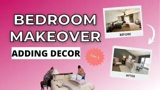 Master Bedroom Makeover Part 4: Finishing Room Decor & Installation | Tracey's Fancy