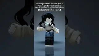 Uzun bir süredir video atmadığım için özür dilerim 😞 #roblox #keşfet #freerobux #fyp #fypシ #robux