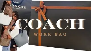 👜 THE PERFECT WORK BAG 👜 MY NEW! COACH DAY TOTE #COACH #workbag