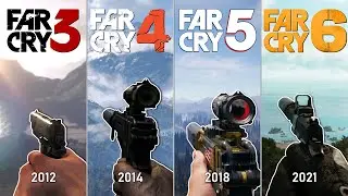 Far Cry 3 vs. Far Cry 4 vs. Far Cry 5 vs. Far Cry 6 – Physics & Details Comparison