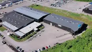 Discover STIGA Sports heart in Eskilstuna from above!