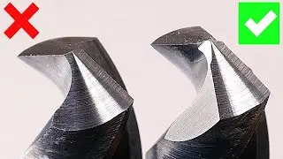 6つの実用的なドリルビットの研ぎ方　[字幕あり]