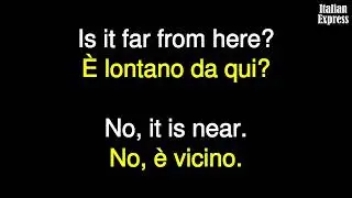 how to improve italian speaking