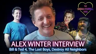 Alex Winter interview - Bill & Ted 4 news, The Lost Boys, Destroy All Neighbors, Freaked!