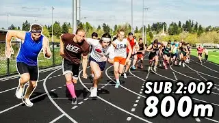 CHAOTIC 800m vs. Subscribers, Winner Gets $100 