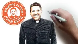 Drawing Father John Nepil [Catholic Stuff You Should Know]
