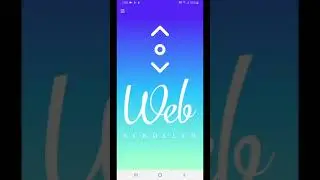 Web Scroller App