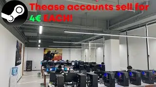 Chinese case farmers sell accounts to cheaters for pocket money....