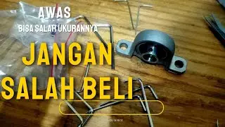kunci L yang cocok untuk bearing duduk 12mm dan pulley GT2 40T 12mm