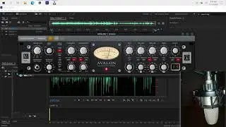 Avalon 737sp Unison UA Universal Audio Plug-in Apollo Twin Windows 10 Acoustic AKG c 3000 b Demo