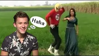 Tom Holland Reacts To Desi Spiderman