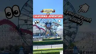 What RIDES Are at California Adventure?! 😮🎡 (Would You Ride These Disney Rides)