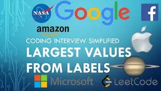 Coding Interview Tutorial 151 - Largest Values from Labels [LeetCode]